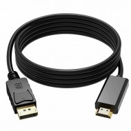 MAXGO 2077 Displayport to Hdmi Kablo Display Port Çevirici Dönüştürücü 1.8 M