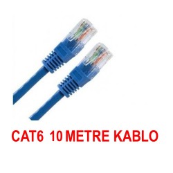 10 Metre Cat6 Internet Ethernet Kablosu