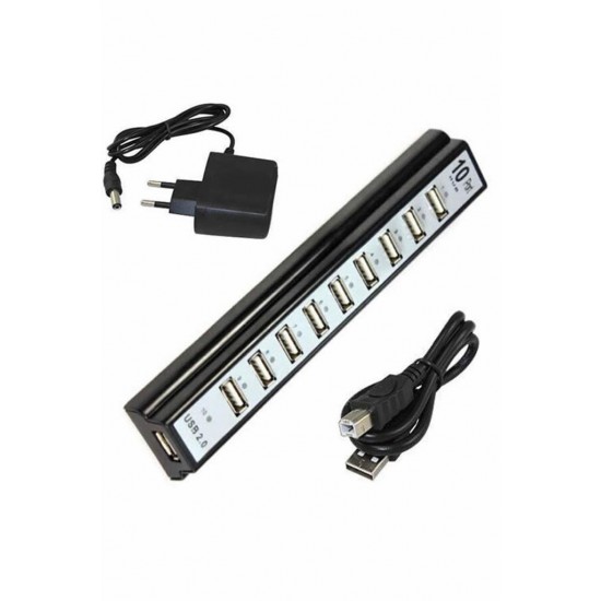 MAXGO 10 Port Usb Hub Çoklayıcı Çoğaltıcı Çoklama