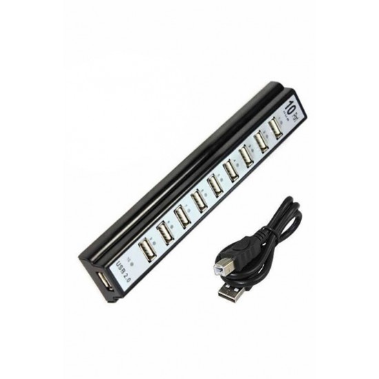 MAXGO 10 Port Usb Hub Çoklayıcı Çoğaltıcı Çoklama