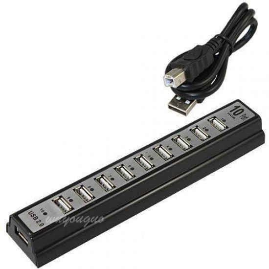 MAXGO 10 Port Usb Hub Çoklayıcı Çoğaltıcı Çoklama