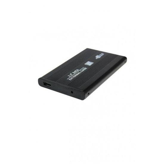 Maxgo 2001p 2.5" USB Harici SSD Harddisk HDD Kutusu Sata Hard Disk Harici - Kılıflı - Siyah