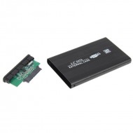 Maxgo 2001p 2.5" USB Harici SSD Harddisk HDD Kutusu Sata Hard Disk Harici - Kılıflı - Siyah