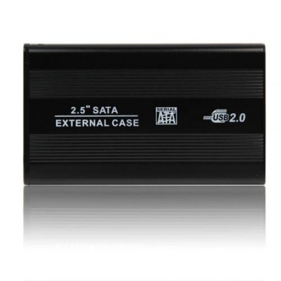 Maxgo 2001p 2.5" USB Harici SSD Harddisk HDD Kutusu Sata Hard Disk Harici - Kılıflı - Siyah