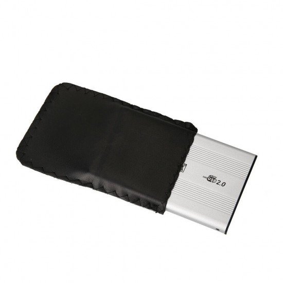 MAXGO 2.5 USB Harici SSD Harddisk HDD Kutusu Sata Hard Disk Harici - Kılıflı - Gümüş MG-2001S