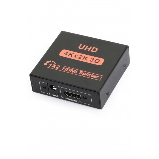 Maxgo 2123 2 Port Hdmi Splitter Çoklayıcı - 4K Çözünürlük 2160P Switch