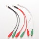 2x3.5mm Stereo Dişi to 4 pin 3.5mm Stereo Erkek Çevirici Y Kablo Kulaklık Mikrofon