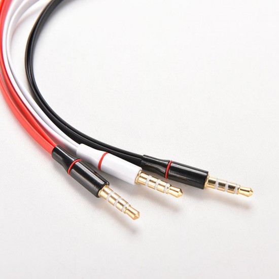 2x3.5mm Stereo Dişi to 4 pin 3.5mm Stereo Erkek Çevirici Y Kablo Kulaklık Mikrofon