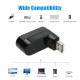 3 PORT 180 DİRSEK USB HUB ÇOĞALTICI ÇOKLAYICI USB 2.0 DİŞİ ÇOKLAMA