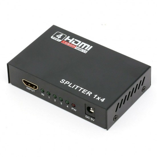 4 PORT Hdmi Çoklayıcı Çoğaltıcı SPLITTER 1 Giriş 4 Çıkış + ADAPTÖRLÜ 4 PORT Hdmi Çoklayıcı Çoğaltıcı SPLITTER 1 Giriş 4 Çıkış + ADAPTÖRLÜ