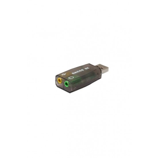 5.1 USB SES KARTI 3D SOUND USB HARİCİ SES KARTI MG-2008p