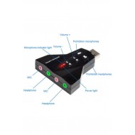 MAXGO 7.1 Harici Usb Ses Kartı  7 Kanal MG-2100