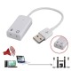 Usb Ses Kartı 7.1 7 Kanal Ses Çevirici BST-2085p Dönüştürücü Adaptör Harici