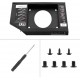 MAXGO 2222 9.5mm Sata Hdd Harddisk Caddy Kızak Kutu Laptop Ssd Notebook Ikinci Hdd Takma