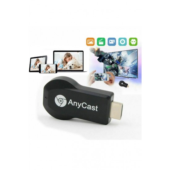 AnyCast M9 PLUS Kablosuz Görüntü Aktarıcı Ve Ses Hdmi Android İOS