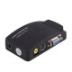 Av Video Rca To Vga Çevirici Dönüştürücü Adaptör svideo VCR Monitor