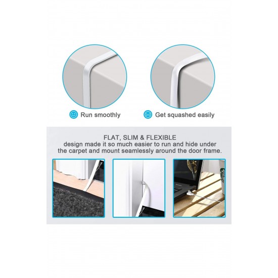 MAXGO CAT7 Ethernet İnternet Kablosu 5M Metre 10Gbps 600Mhz LAN Slim Flat