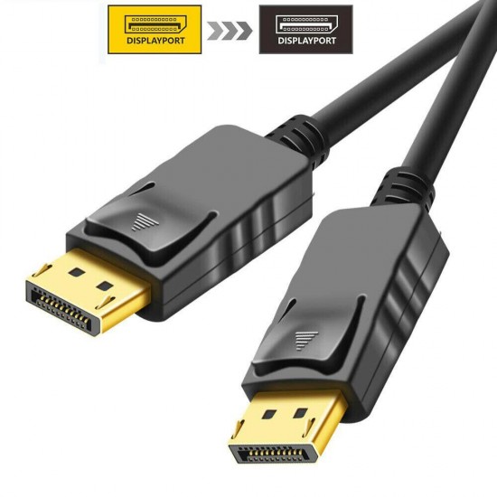 MAXGO Displayport to Displayport Kablosu Display Port DP Bağlantı 1.8m