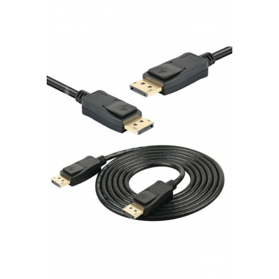 MAXGO Displayport to Displayport Kablosu Display Port DP Bağlantı 1.8m