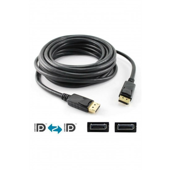 MAXGO Displayport to Displayport Kablosu Display Port DP Bağlantı 1.8m