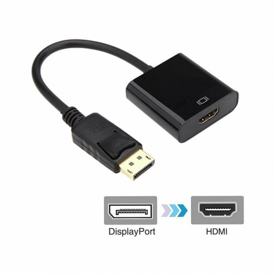 MAXGO 2038 Displayport To HDMI Çevirici Dönüştürücü Adaptör Kablosu