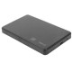 Maxgo 2152 USB 2.5 Sata HDD Harddisk Kutusu Slim - Harici HDD Hard Disk Kutusu - Kılıflı - Vidasız Montaj
