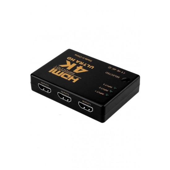 Hdmi ÇOKLAYICI 3 PORT 4K ULTRA HD HDMI Switch Splitter