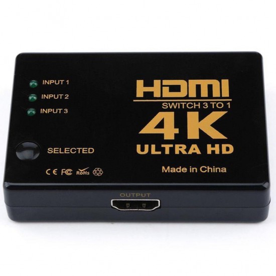 Hdmi ÇOKLAYICI 3 PORT 4K ULTRA HD HDMI Switch Splitter