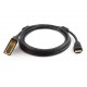 Hdmi TO DVİ 24+1 ÇİFT FİLTRELİ MONİTÖR KABLOSU HDMI BST-2073p 1.5 M