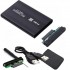 Maxgo 2001p 2.5" USB Harici SSD Harddisk HDD Kutusu Sata Hard Disk Harici - Kılıflı - Siyah