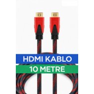 Maxgo 2018 10 Metre Hdmi Kablo 1.kalite 3d 4k Full Hd Hdmi Tv Uydu Alıcısı Kablosu