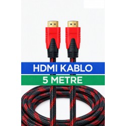 MAXGO 2097 5 Metre Hdmi Kablo 1.kalite 3d 4k Full Hd Hdmi Tv Uydu Alıcısı Kablosu