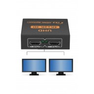 Maxgo 2123 4K 2 Port Hdmi Splitter Switch Çoklayıcı Çoğaltıcı Ekran Adaptör