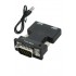 MAXGO 2163 Ses Destekli Hdmi To Vga Kablo Çevirici Dönüştürücü