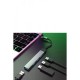 MAXGO 2225 Type-c To Usb Hub 4 Port Çoklayıcı Macbook Ile Uyumlu Çoğaltıcı Lila