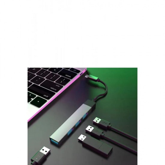 MAXGO 2226 Type-c To Usb Hub 4 Port Çoklayıcı Macbook Ile Uyumlu Çoğaltıcı Gold