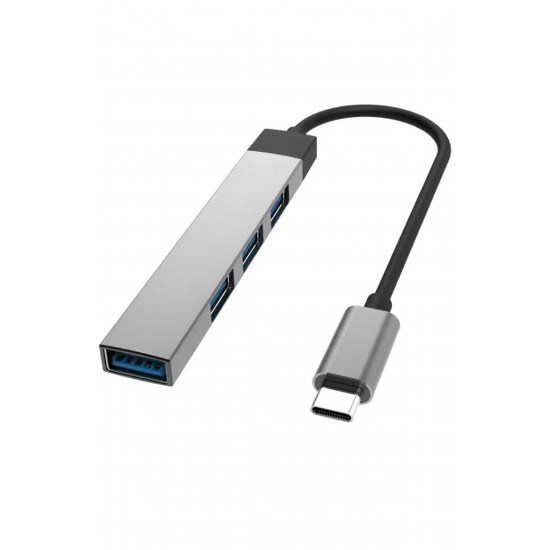 MAXGO 2228 Type-c To Usb Hub 4 Port Çoklayıcı Macbook Ile Uyumlu Çoğaltıcı Ping