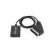 Maxgo 3002 Hdmi to Scart Av Video HD Dönüştürücü Çevirici Kablo Adaptör