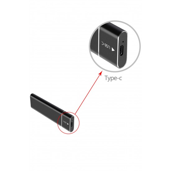 Maxgo M.2 NVMe SSD Type C USB 3.2 Gen 2 10 Gbps Hard Disk Kutusu