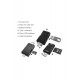 Maxgo 3004 Type-c Micro Usb Otg Tf Sd Micro Kart Okuyucu Card Çevirici Dönüştürücü Adaptör