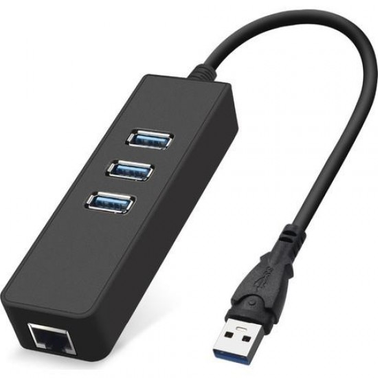 Maxgo 3005 USB 3.0 Ethernet Dönüştürücü Çoklayıcı 3 Port Usb Hub