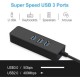 Maxgo 3005 USB 3.0 Ethernet Dönüştürücü Çoklayıcı 3 Port Usb Hub