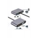 Maxgo 3006 Usb Type c To Hdmi Vga Pd 3.0 Çevirici Dönüştürücü Kablo Adaptör