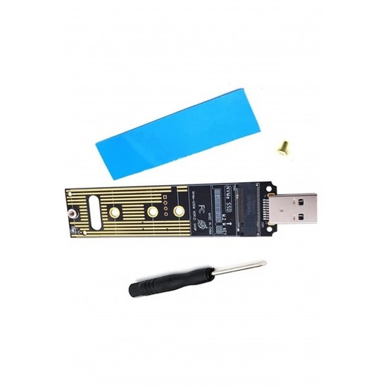 Maxgo 3009  M.2 Nvme Ssd To Usb 3.0 Pci-e Express M-key Çevirici Dönüştürücü Adaptör Kutusu