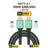 MAXGO 3118 Ultra Yüksek Hızlı 8k Hdmi 2.1 Kablo, 4k 144Hz Hdmi Kablosu 2 Metre Hdtv Kablosu