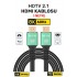 MAXGO 3119 Ultra Yüksek Hızlı 8k Hdmi 2.1 Kablo, 4k 144Hz Hdmi Kablosu 3 Metre Hdtv Kablosu