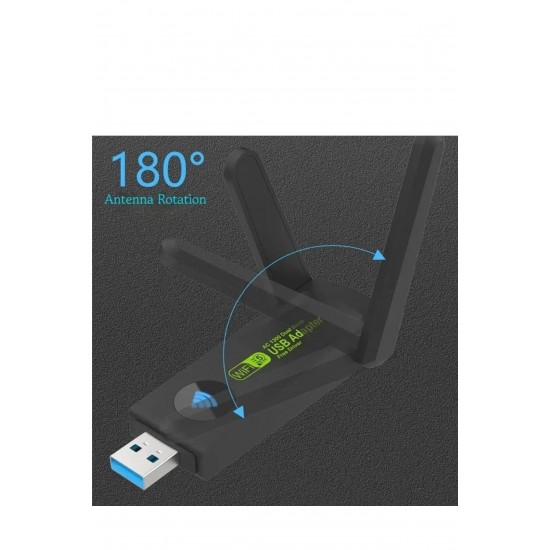 Maxgo 3125 Usb Wifi Adaptörü 600mbps Usb Kablosuz Alıcı Dongle Ağ Kartı Masaüstü Güçlendirici Tak Çalıştır