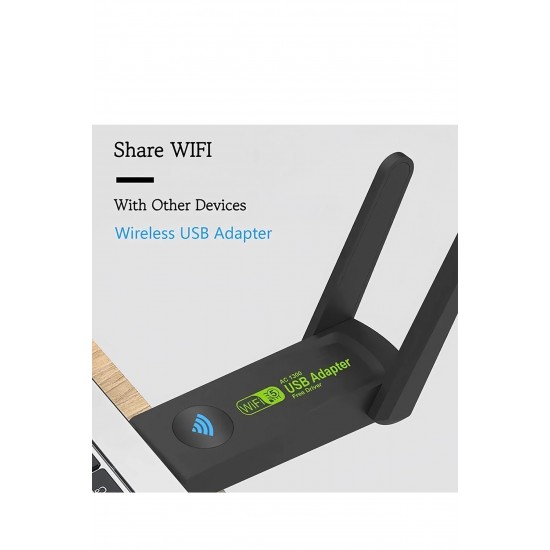 Maxgo 3125 Usb Wifi Adaptörü 600mbps Usb Kablosuz Alıcı Dongle Ağ Kartı Masaüstü Güçlendirici Tak Çalıştır