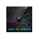 Maxgo 3126 Dünya Desenli Rgb Mouse Pad Led Değişen Ledli Gaming Mousepad 80x30 Işıklı Su Geçirmez