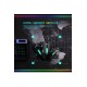 Maxgo 3126 Dünya Desenli Rgb Mouse Pad Led Değişen Ledli Gaming Mousepad 80x30 Işıklı Su Geçirmez